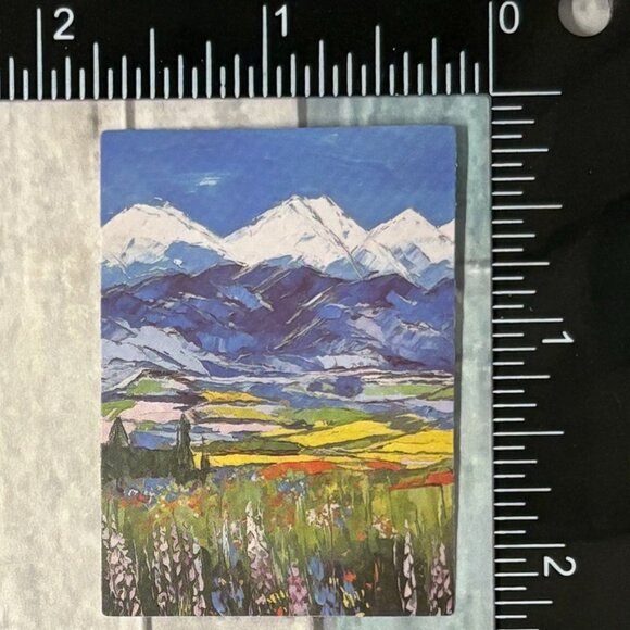🌀10/$10🌀 Oil Painting Reusable Vinyl Sticker Decal - Picture 1 of 1